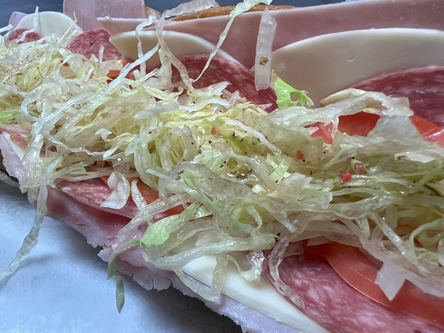 Fresh Italian hoagie