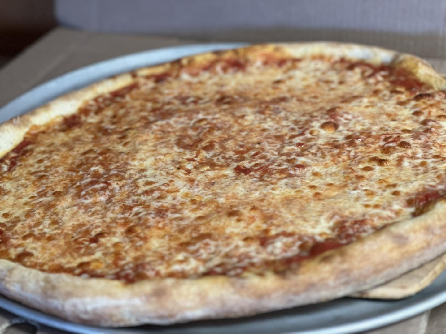 Classic cheese pizza