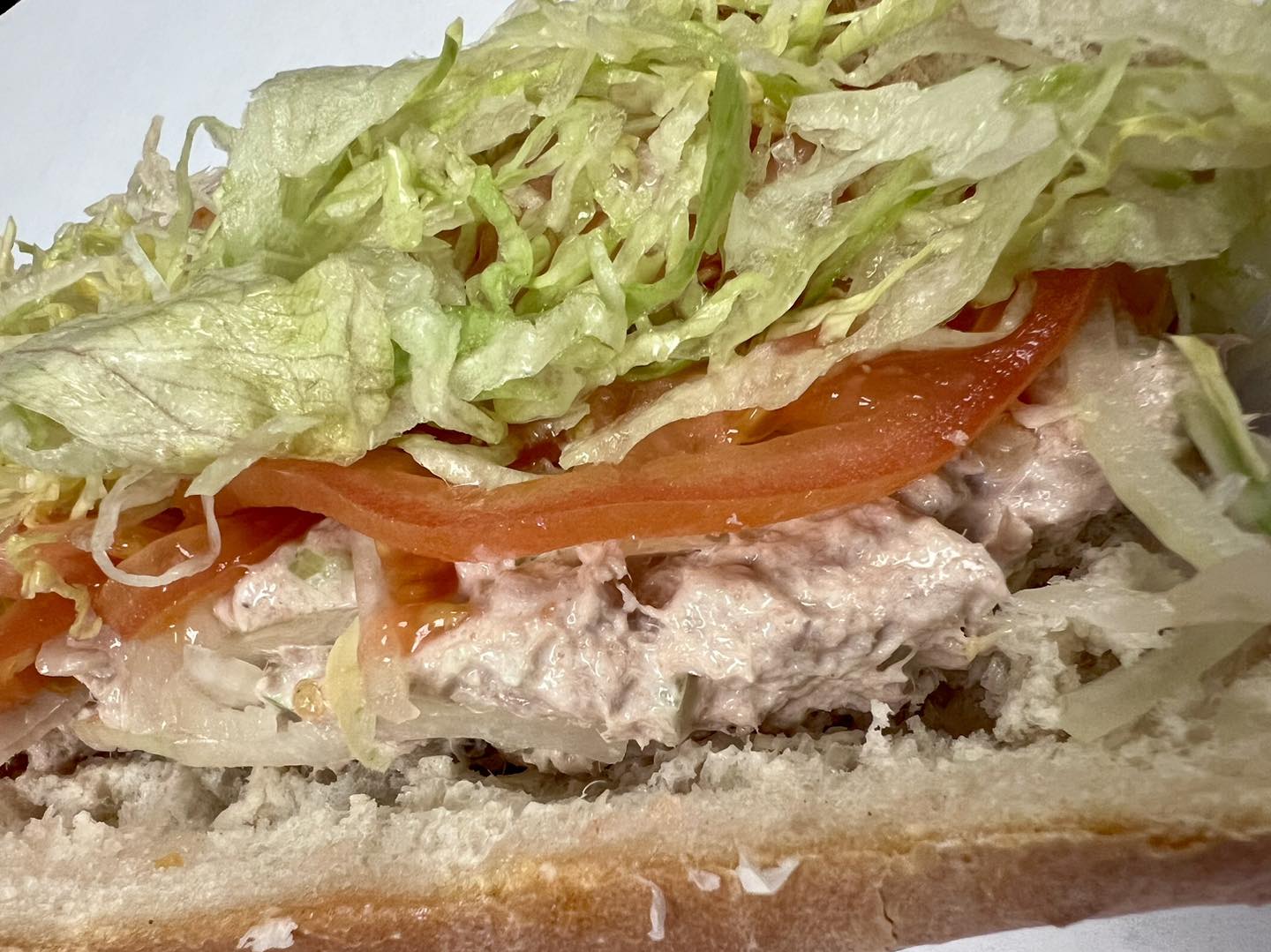 Tuna hoagie